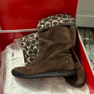 Coach Tatum Suede Boot 7.5